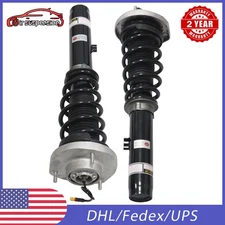 2x For Porsche 991 911 2017- PASM Front Air Suspension Shocks Assembly with EDC