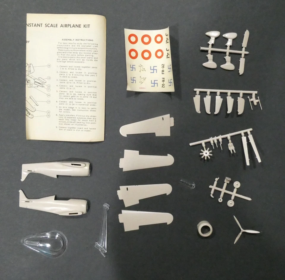 1:72 AIR LINES 3902 : FOKKER D.XXI - Image 2 of 2