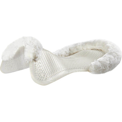 Acavallo Transparent/White Large Gelpad NS-S Classic-S cut-out flach