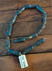 Lot of 13 Golden Aqua Blue Quartz Teardrop Beads – 1" Polished Gemstone Drops — photo 1