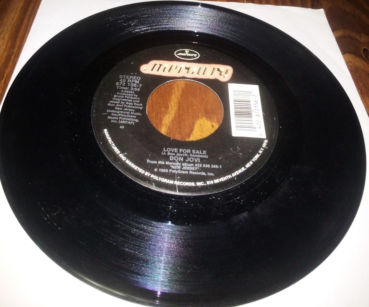 Bon Jovi レコード BON JOVI E.B.N. JOVI 帯付きレコード - メルカリ
