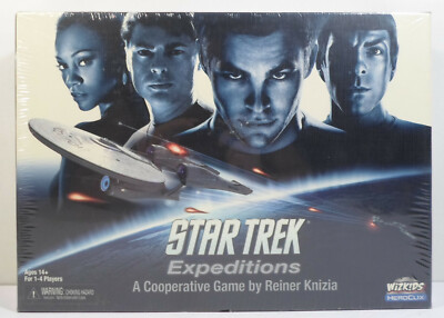 WIZKIDS NECA 2011 STAR TREK EXPEDITIONS BOARD GAME SEALED