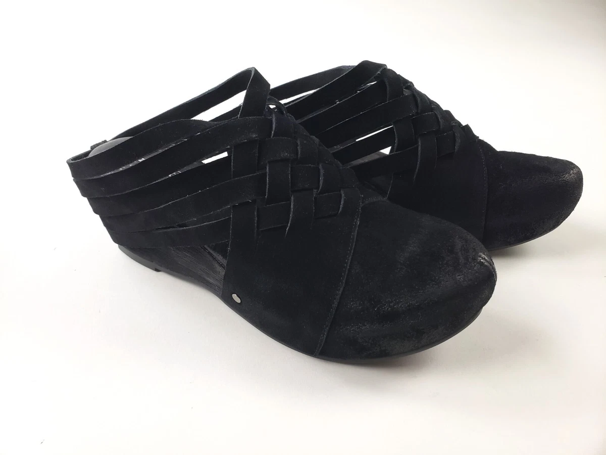 black suede clogs women's shoes