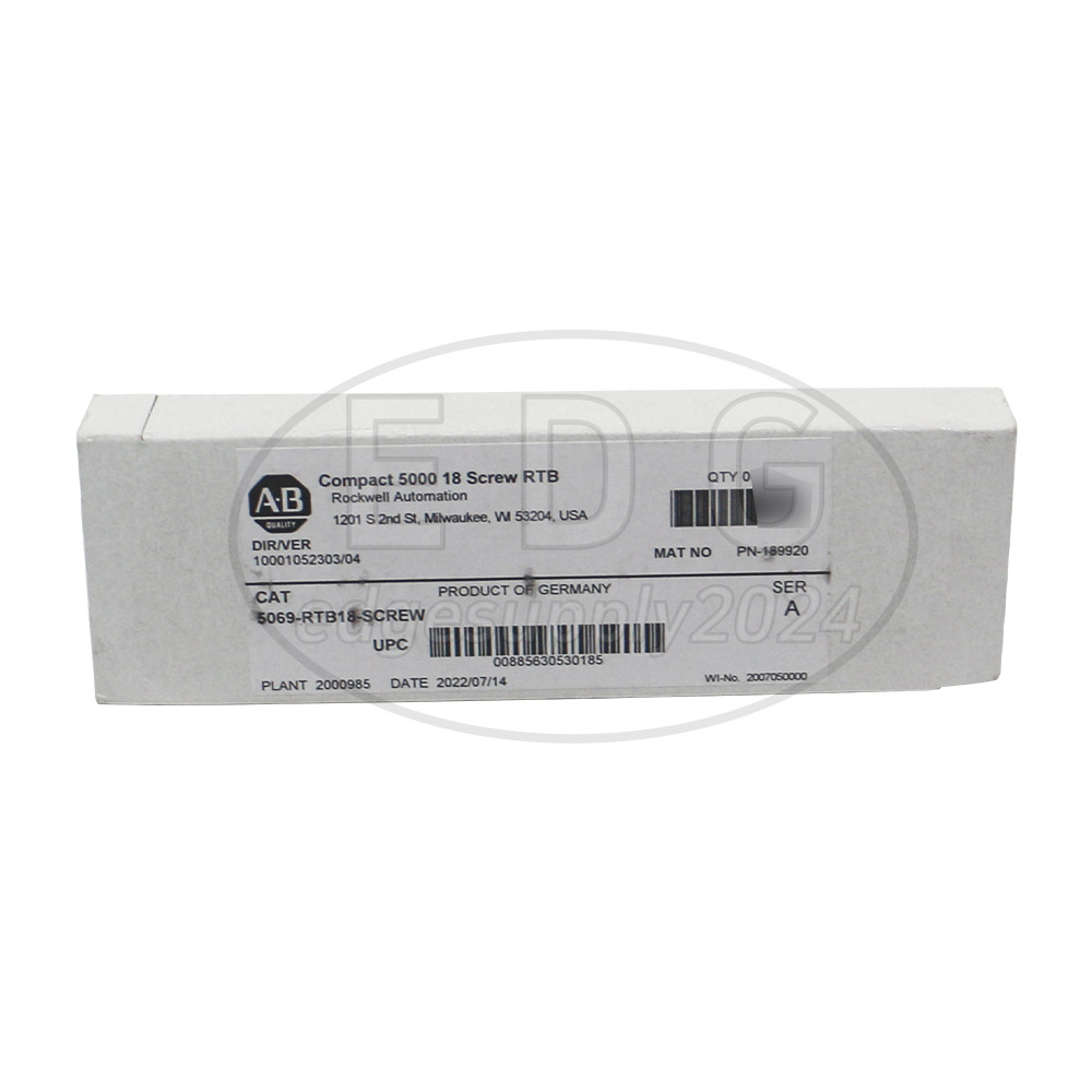 Sealed New Allen Bradley 5069-RTB18-SCREW Compact 5000 18 Screw RTB