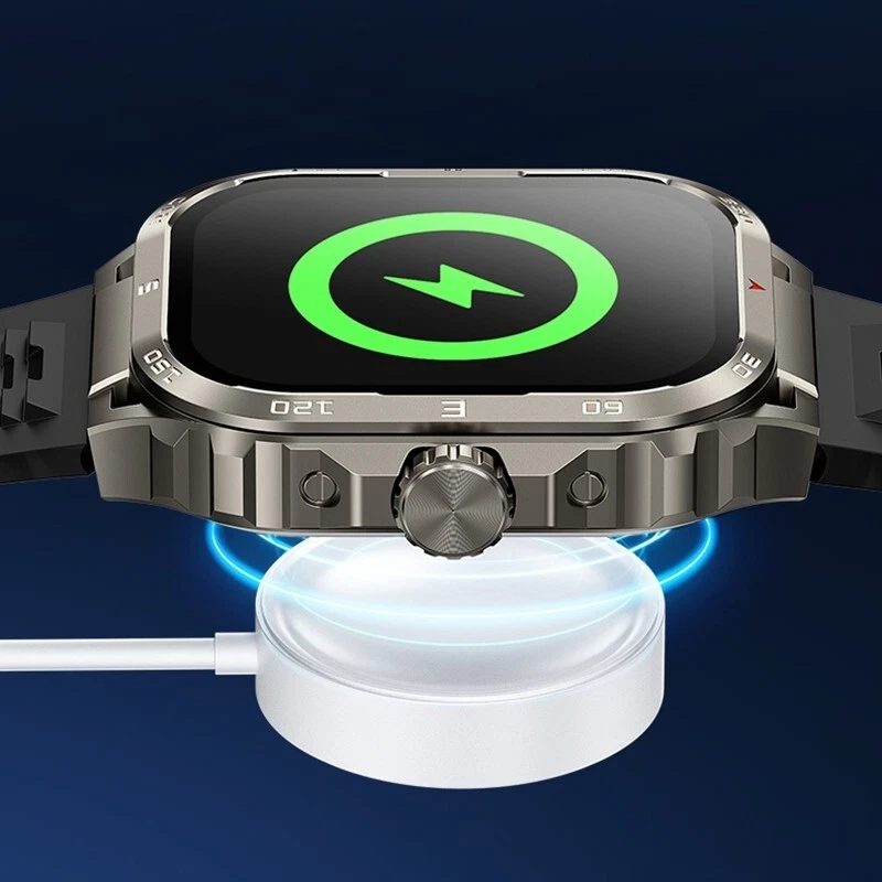 R4U Toughan Sport IP67 Smart Watch  Bluetooth Calls -AI -WK WH-03 2.01 inch - Picture 2 of 10