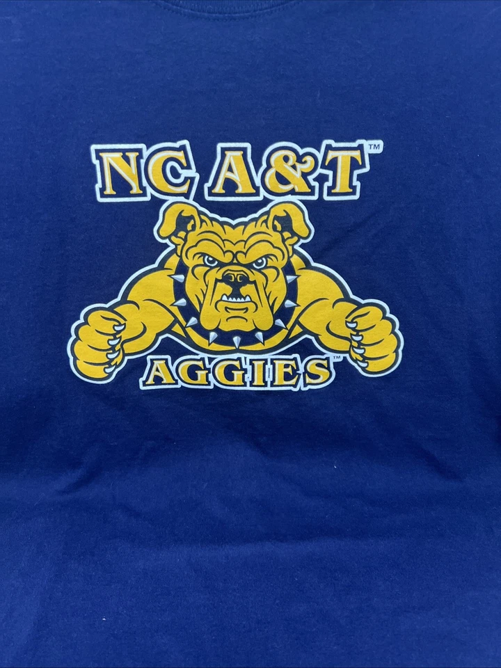 NC A&T Aggies Blue Shirt Dream USA Size 2XL College North Carolina - Image 2 of 4