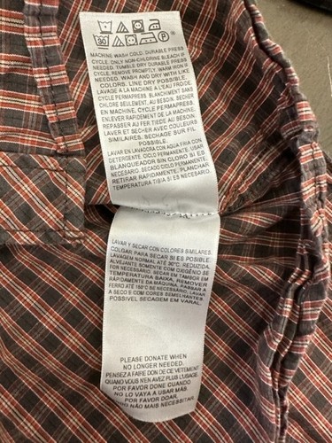 Levi’s kariertes Button Down Western Hemd XL weiß Perlen Druckknöpfe Langarm - Bild 8 von 13