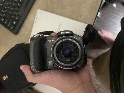 CANON PowerShot S3 IS PC 1192 Digital Camera + CASE LOGIC
