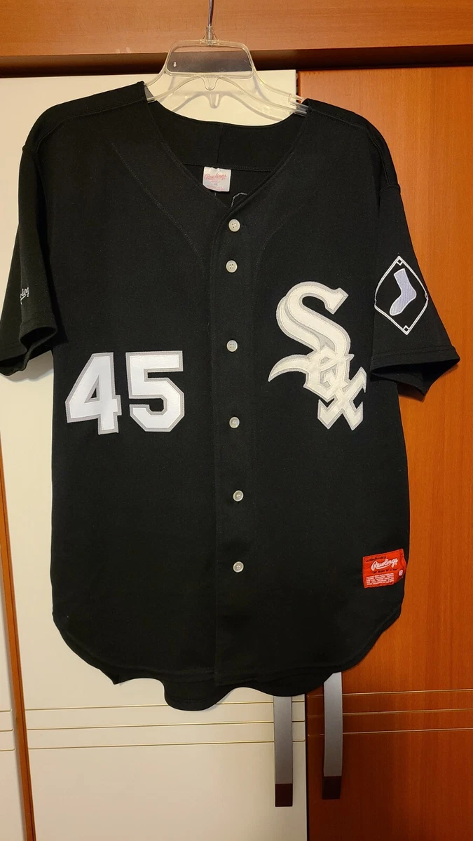 authentic michael jordan white sox jersey