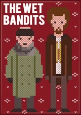 HOME ALONE THE WET BANDITS MAGNET 2.5” X 3.5” NEW