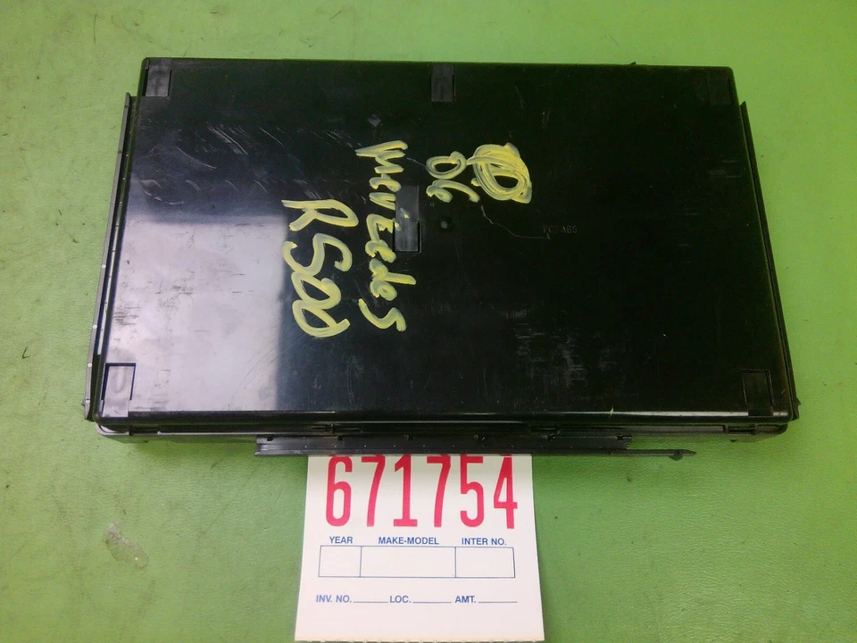 2006 MERCEDES BENZ R500 REAR SAM FUSE BOX RELAY CONTROL MODULE 1645409245 OEM ds Foto 4 de 4