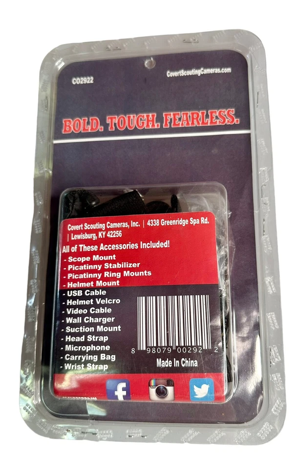 Covert Scouting Cameras Action Cam 1080 Full HD Video With Audio - Image 4 of 4