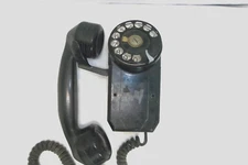 Antique Automatic Electric Monophone Rotary Dial Metal Base For Part Restoration