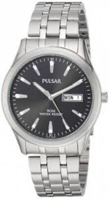 NEW* Pulsar PXN159 Womens Quartz Stainless Steel Wrist Watch MSRP $105!