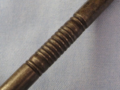 VICTORIAN ANTIQUE FRUIT WOOD STEEL ENGLISH CORKSCREW BRUSH WINE BOTTLE c1840s - Picture 5 of 15