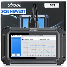 XTOOL D6S OBD2 Scanner Code Reader OBD2 Check Engine All Systems Diagnostic Tool
