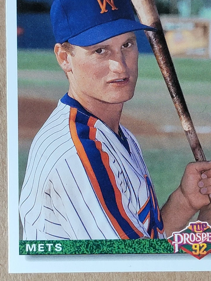 Jeremy Burnitz 1992 Upper Deck Prospect Baseball Card #65 New York Mets - Image 4 of 4