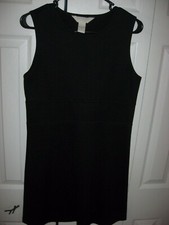Womens Black EXPRESS Sleeveless Knit Dress Medium