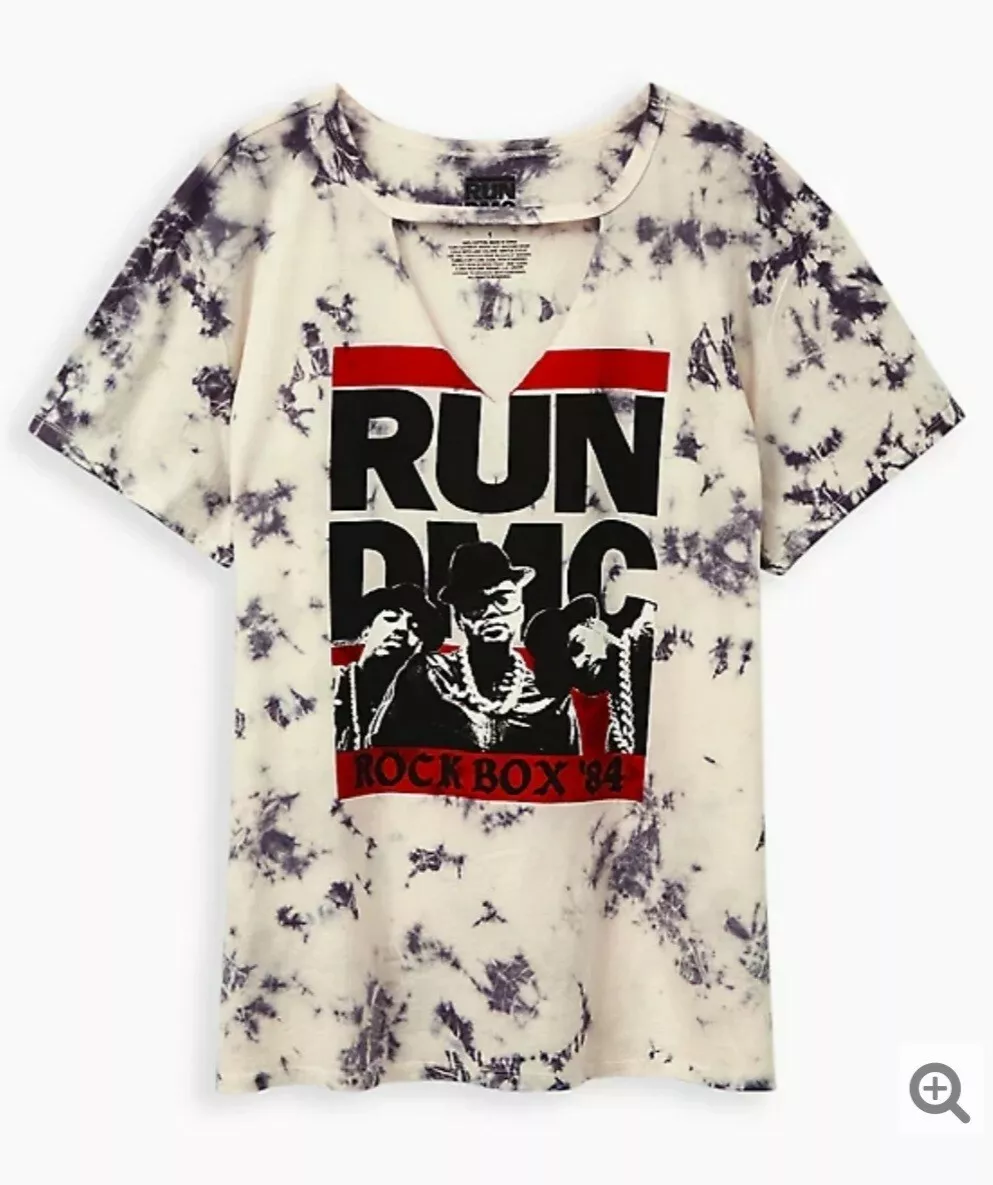  RUN DMC Rock Box 12 T-Shirt : Clothing, Shoes & Jewelry