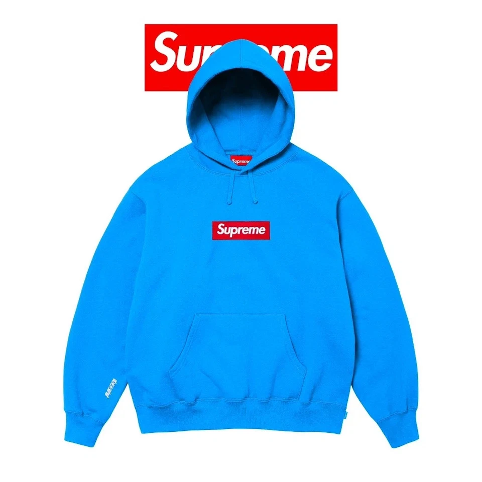 Supreme коробка логотип с капюшоном толстовка (FW25) - все размеры/цвета - Изображение 3 из 4