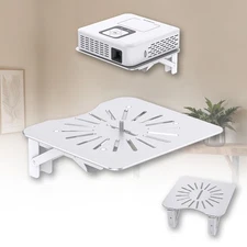 Mini Projector Shelf for Wall/Modem Shelf/Router Shelf/Router Mount/Cable Box...