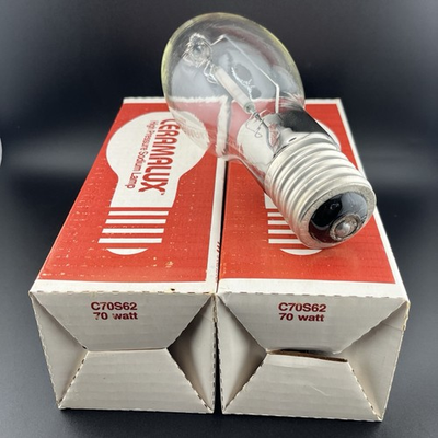#ad QTY2 Philips Ceramalux C70S62 ALTO 70W HPS Light Bulb Lamp MOGUL $16.99