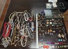 HUGE 140+ ESTATE Vintage to Now Costume Jewelry Lot W.GERMANY, STERLING, GEMS