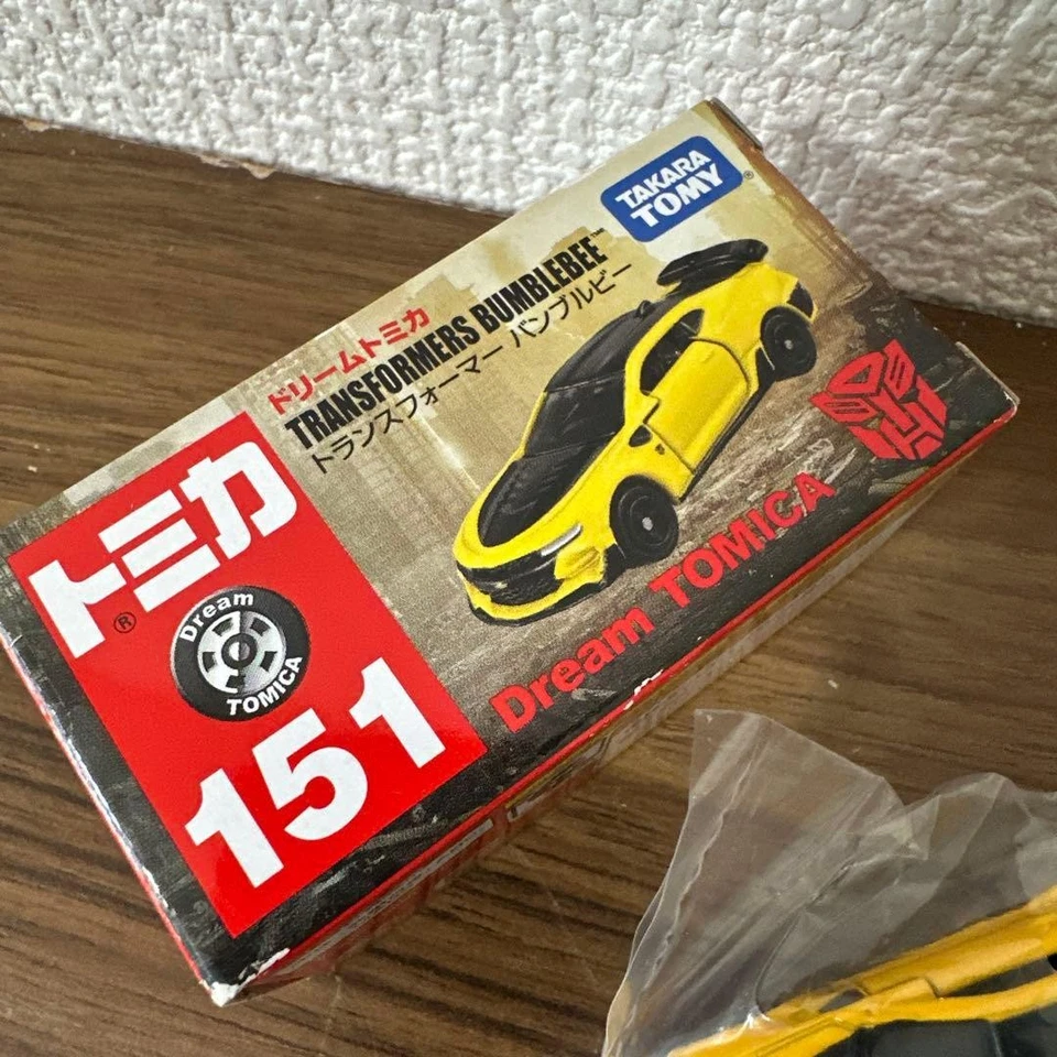 Takara Tomy Dream Tomica Transformers Bumblebee 151 Boxed Used Japan - Image 2 of 4