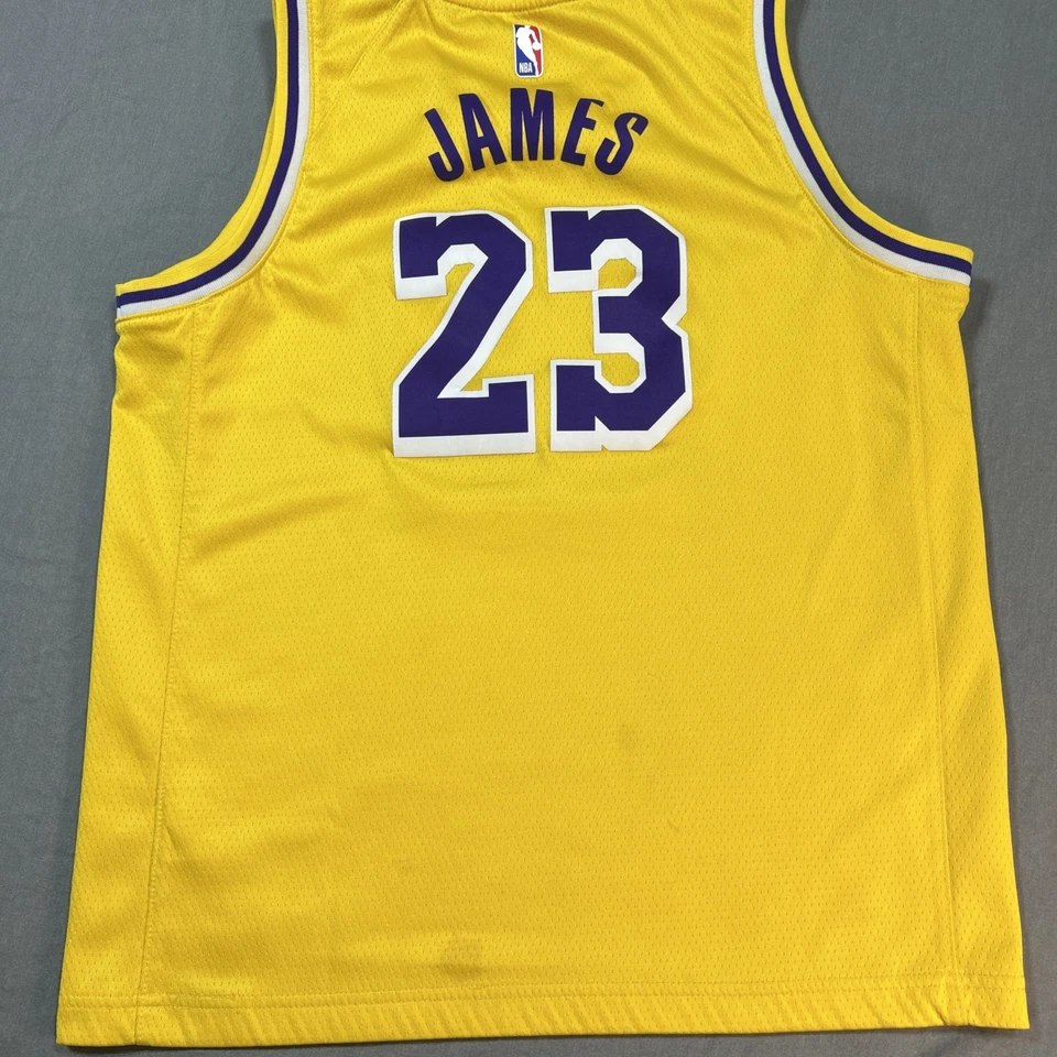 Camiseta LeBron James 23 NIKE Los Angeles Lakers NBA Foto 3 de 4