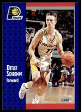 1991-92 Fleer Detlef Schrempf Indiana Pacers #85