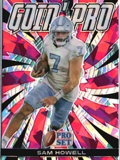 2022 Pro Set Draft #GP-SH1 Sam Howell Goin' Pro Wave Pink