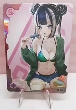 Juufuutei Raden V Tuber Maiden Party Goddess ACG WAIFU GIRL HOLO SR-010  Card