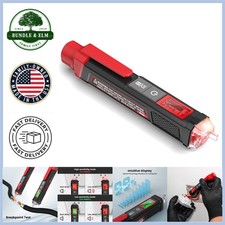 Battery Powered Voltage Tester with LCD, Dual Range Alarm - Compact Design