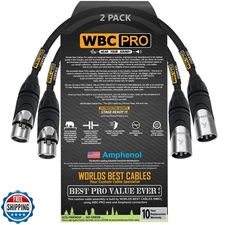 2 Units - 6 Inch - WBC-PRO-Quad Ultra-Silent Ultra-Flexible Balanced Star-Qua