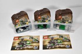 LEGO CREATOR 3 in 1: Mini Trains (4837) - Set of 3 - PREMIUM RESTORED 100%
