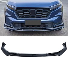 Front Bumper Lip Fit for Honda CRV EX EX-L LX 2023 2024 2025 2026, 3Pcs Glossy B