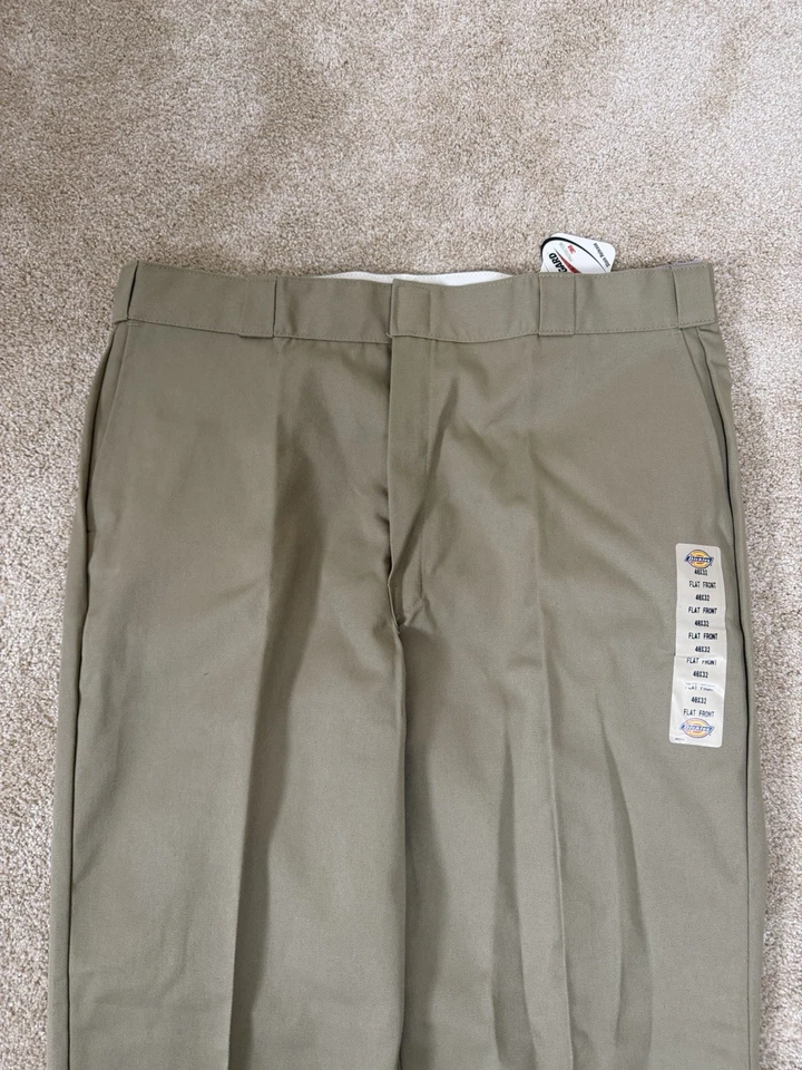 Calça Dickies Masculina 874 Ajuste Original Trabalho Plano 40X 32 Uniforme Scotchgard - Imagem 2 de 4
