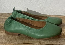Sofft Women’s Leather Green Kenni Ballets Flats  Loafers Shoes US Sz 7 38