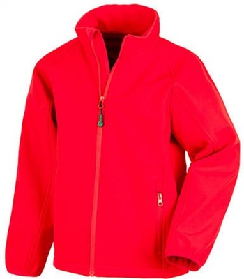 Recycled 2-Layer Printable Youth Softshell Jacket | Result Genuine Recycled