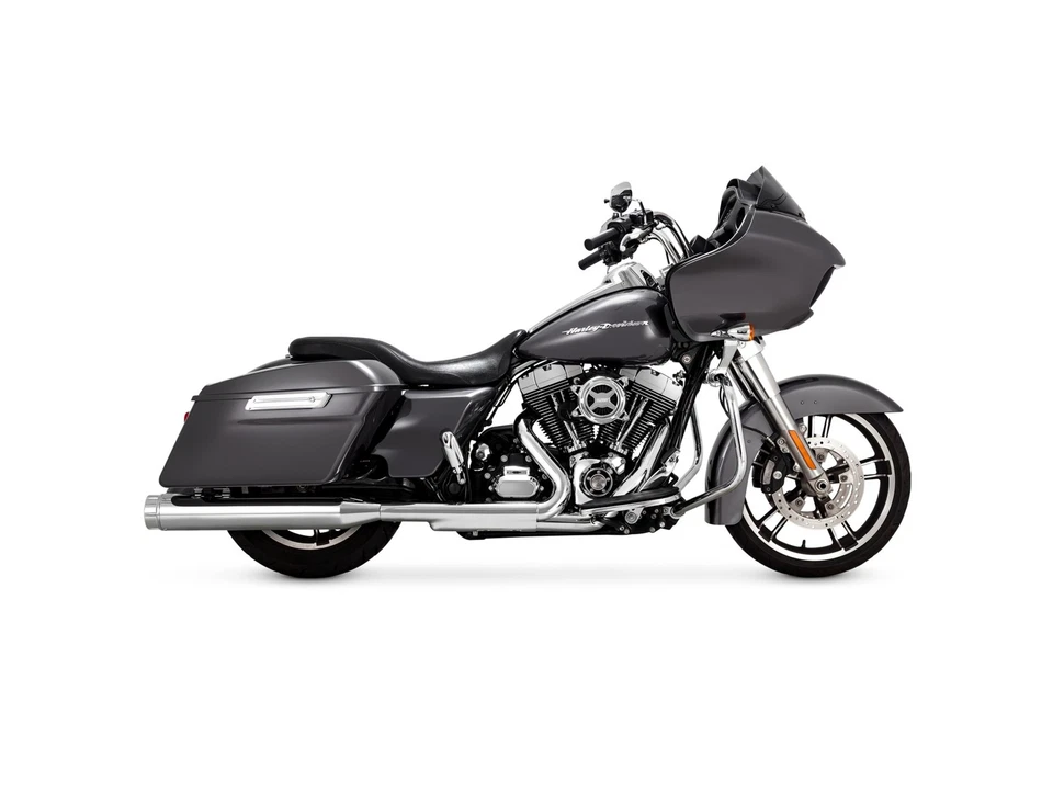 Silenciadores de escape deslizables Chrome Torquer 450 4,5" Vance & Hines 16673 Foto 3 de 4