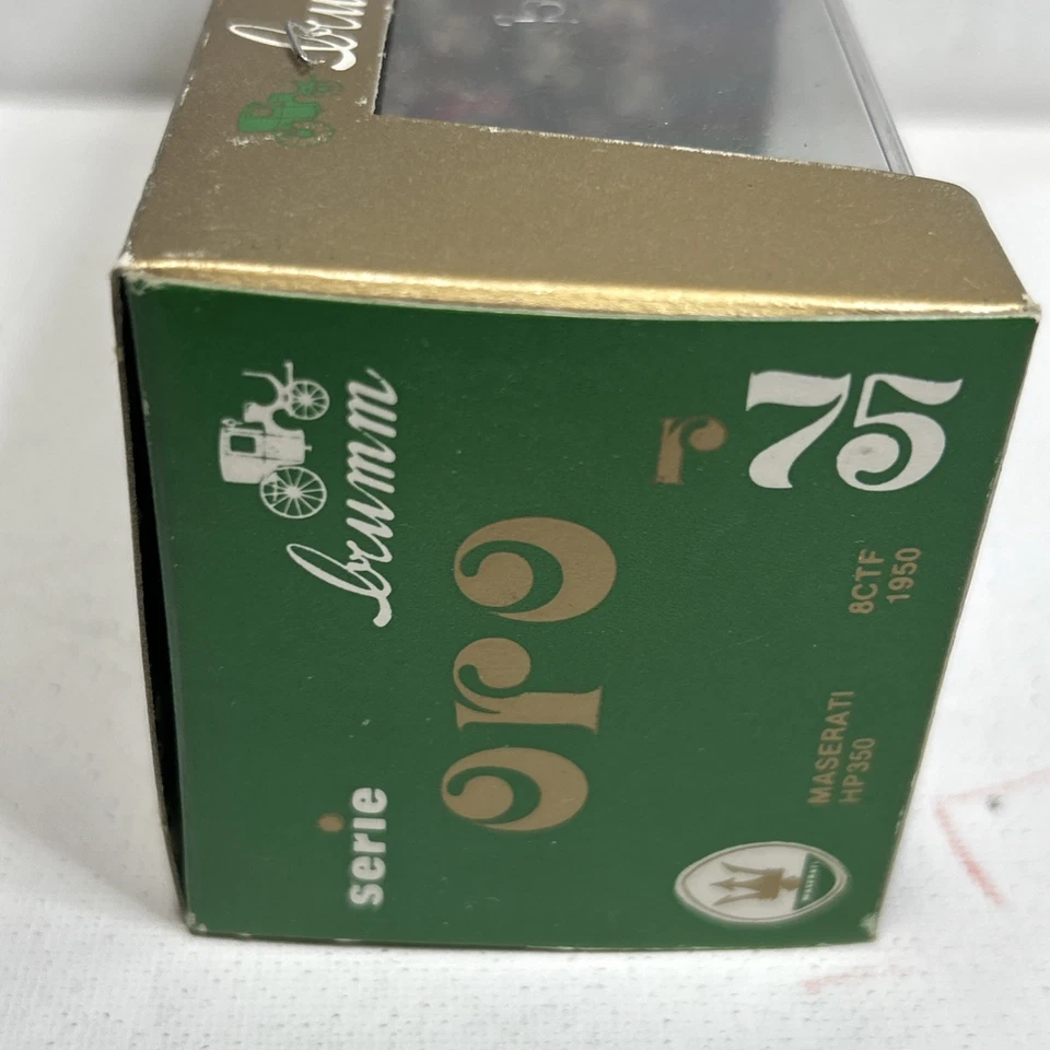 Brumm R75 Serie Oro Maserati SCFT HP 350 1950 Scala 1/43 Vintage - Immagine 4 di 4