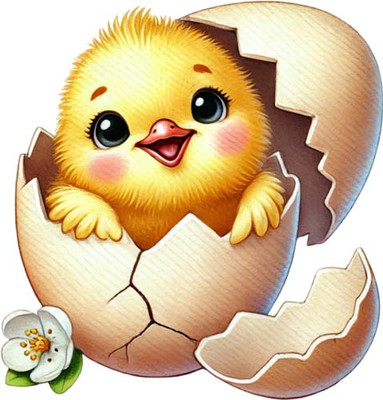Ostern Hühnerei Wandbild Schlafzimmer Fenster Dekor Auto Vinyl Aufkleber Abziehbild 6 Größen