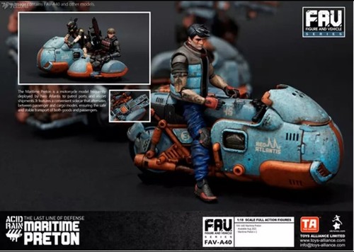 Acid Rain World 1/18 The Last Line Of Defense FAV-A40 Maritime Preton In Stock - Picture 3 of 14