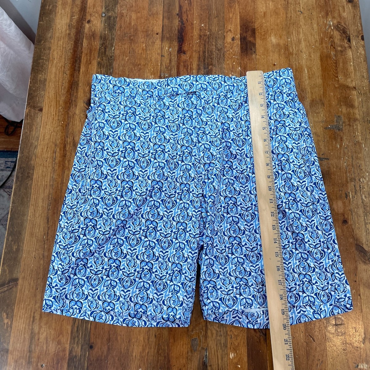 メンズウェア RLX RALPH LAUREN FLOWER PATTERN SHORTS RLX Ralph Lauren Golf, Tailored Fit Shorts Heritage Royal