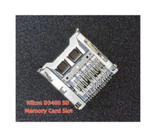 SD Memory Card Slot Holder Unit Part for Nikon D3400 Repair Part
