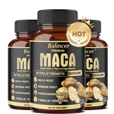 Maca Root 6000 Mg - 120 Capsules - Powerful Sexual Health, Performance Booster