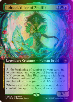 Jolrael, Voice of Zhalfir (230/230) March of the Machine The Aftermath NM FOIL