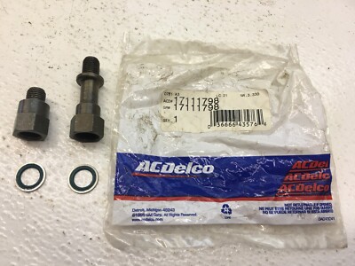 ACDelco 1990-94 6 Cyl 3.1L Fuel Injector Line Nut Kit 17111798 GM OEM