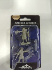 Elf Male Sorcerer Deep Cuts Pathfinder Miniatures D  D Dungeons and Dragons