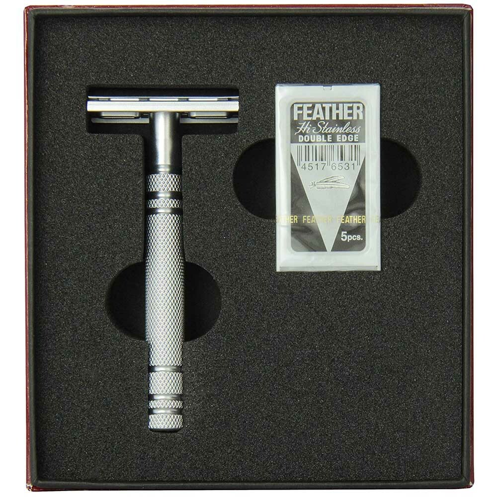 Feather All Stainless Razor (AS-D2) NEW BOX [Free USA Shipping]